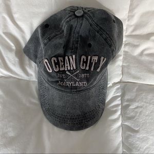 Grey Wash Ocean City MD Baseball Hat